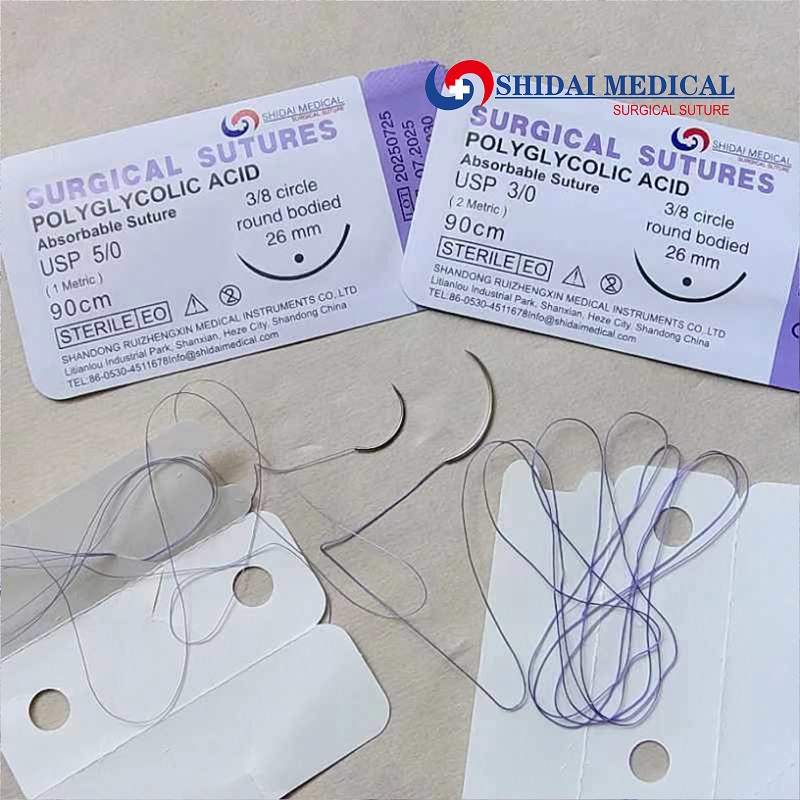 Polyglycolic Acid Sutures