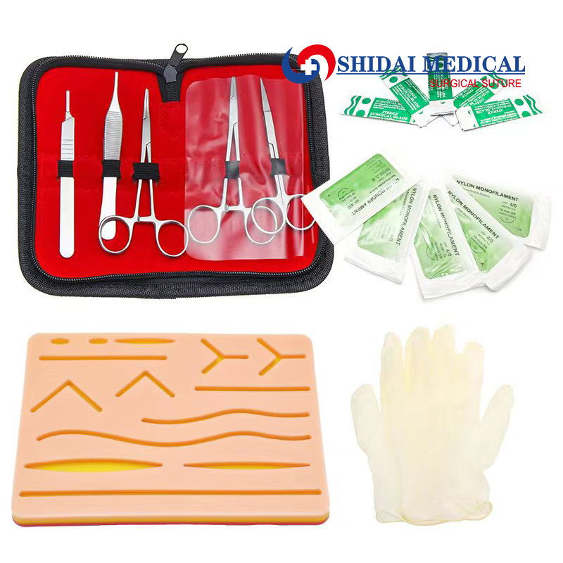 Suturing training kit