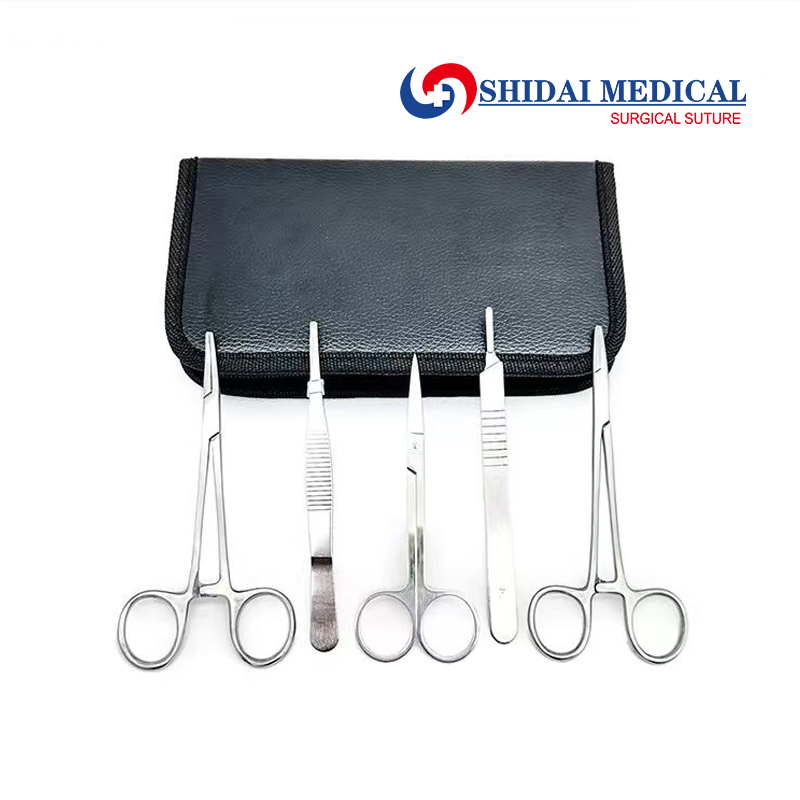 Suturing training kit