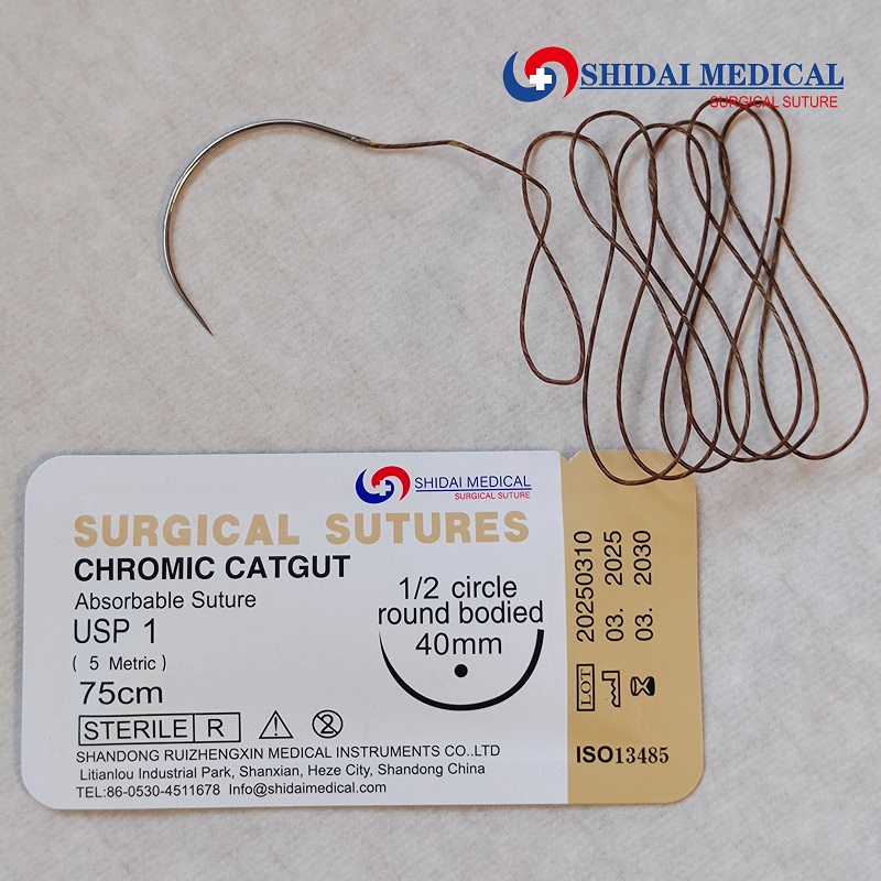 chromic catgut suture