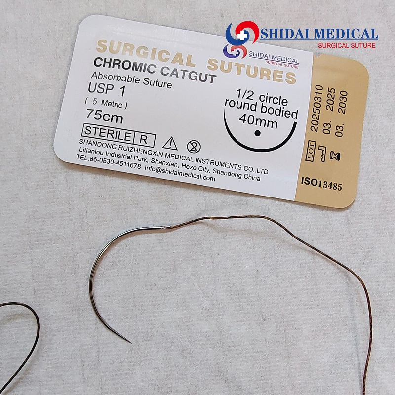 Chromic catgut suture