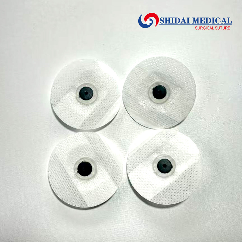t Breathable Self-Adhesive Electrode Pads White PP Non-Woven