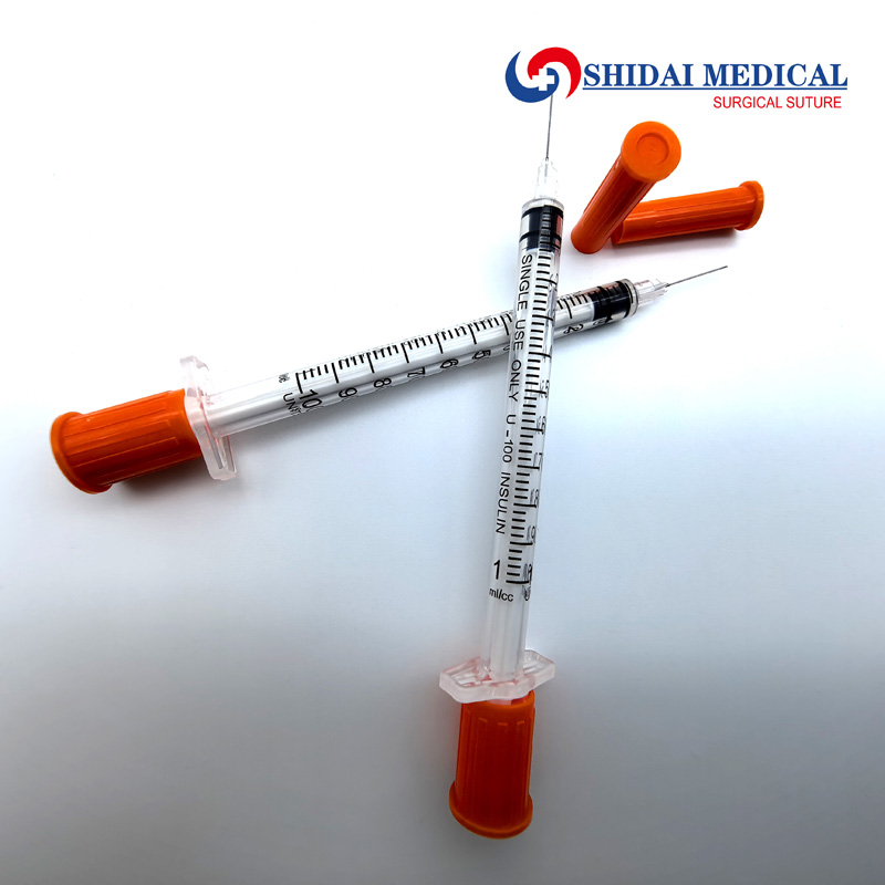 Dispensing Needle Sterile Insulin Syringes-Medical Diabetic