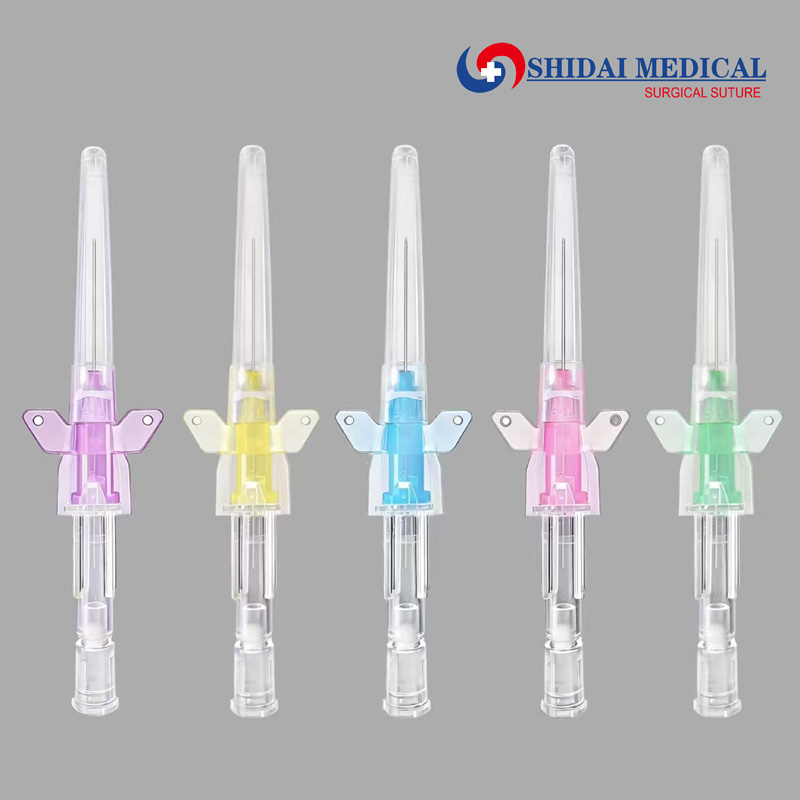 Factory Priced 18G 20G 22G 24G 26G IV Cannula Medical Venous